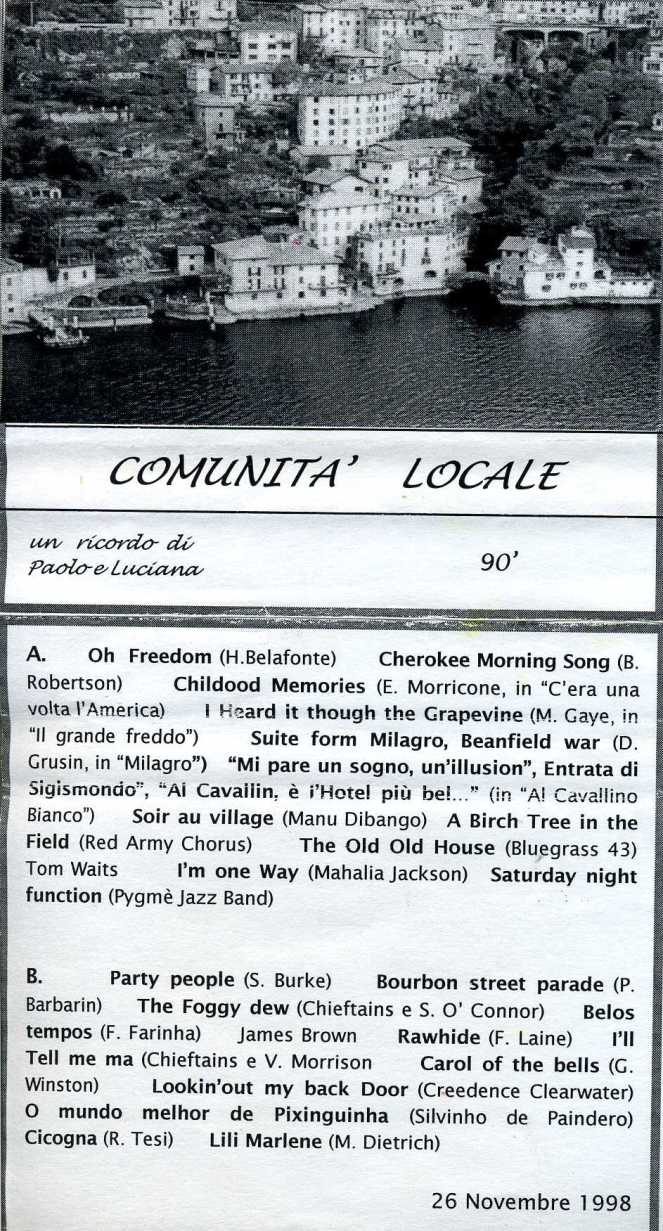 COMUNITA LOCALE DOM1790