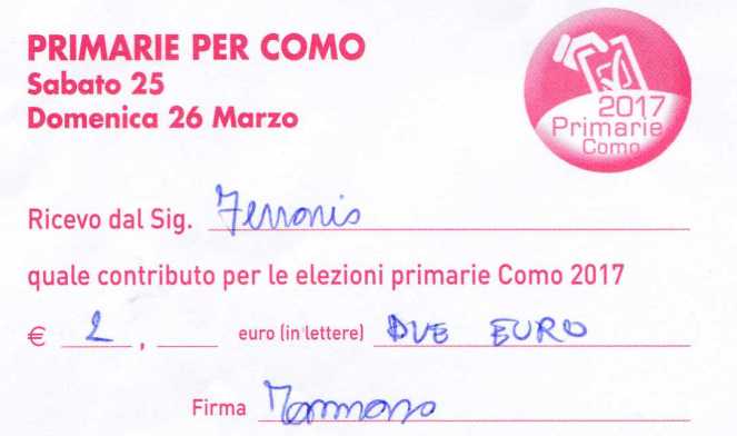 primarie sindaco como402