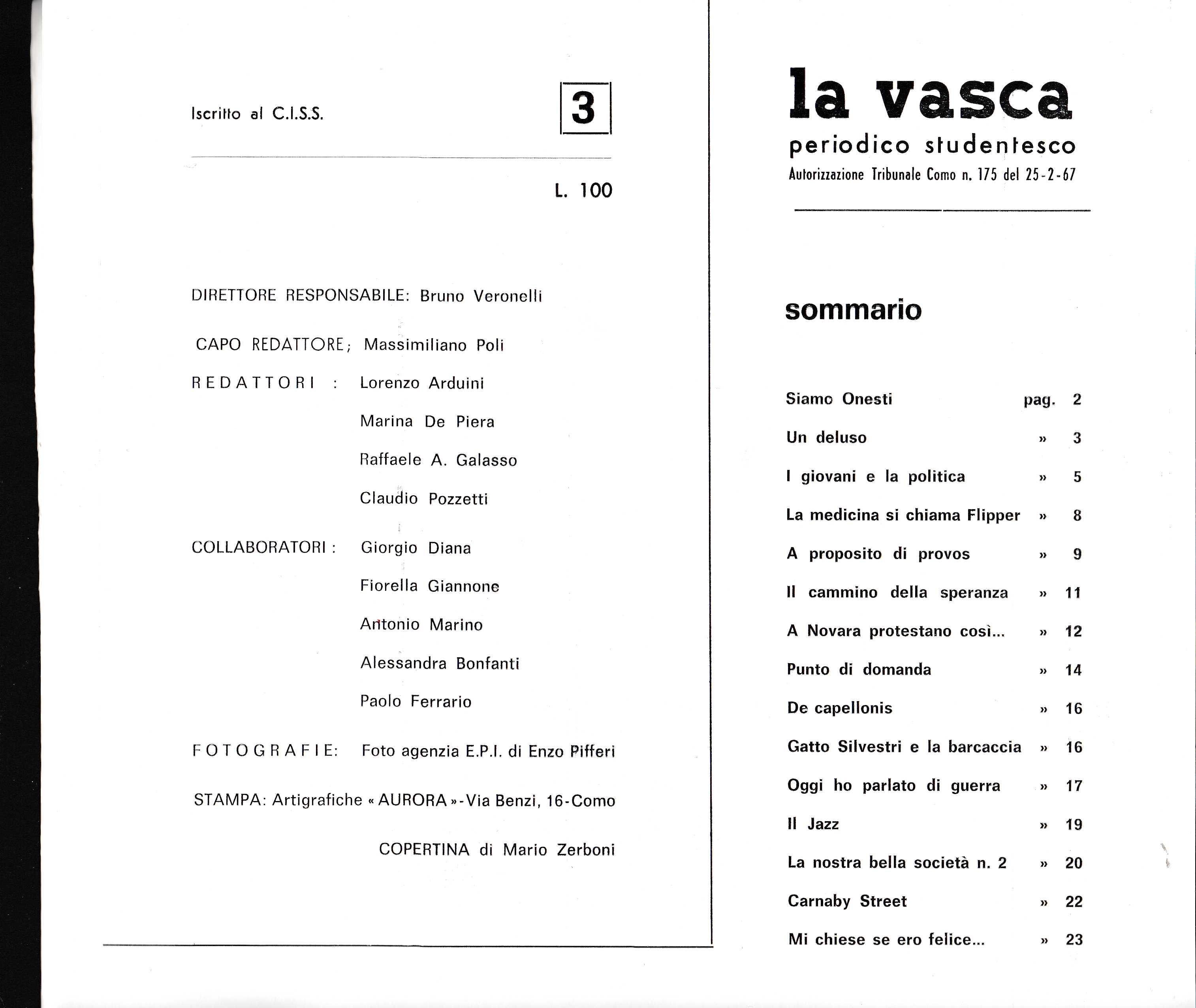 LA VASCA 2863