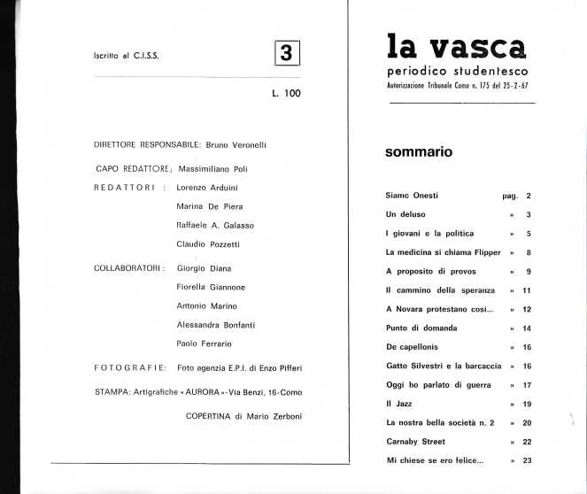 LA VASCA 2863