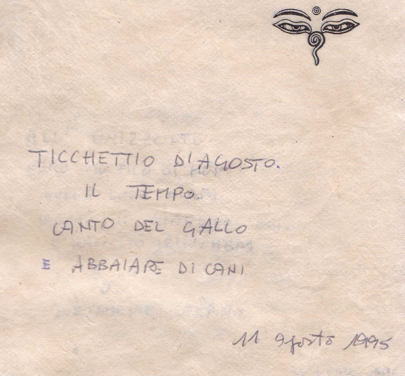 33 ticchettio agosto