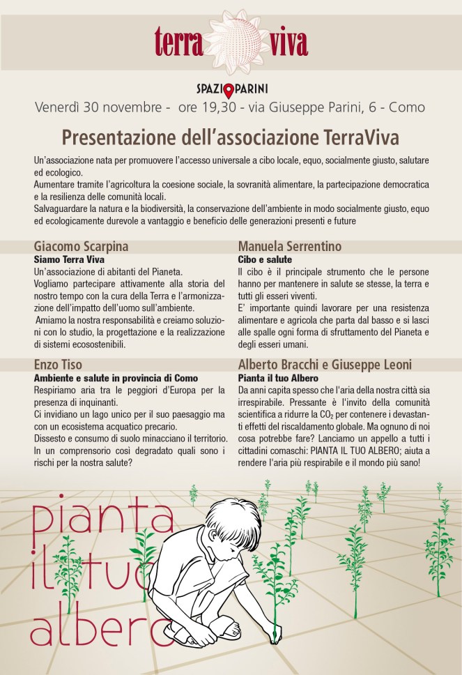 tERRAVIVA 30 NOVEMBRE