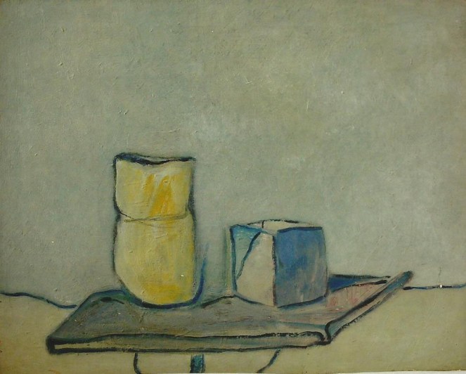 Enza Coratolo_Cubo con ombra azzurra