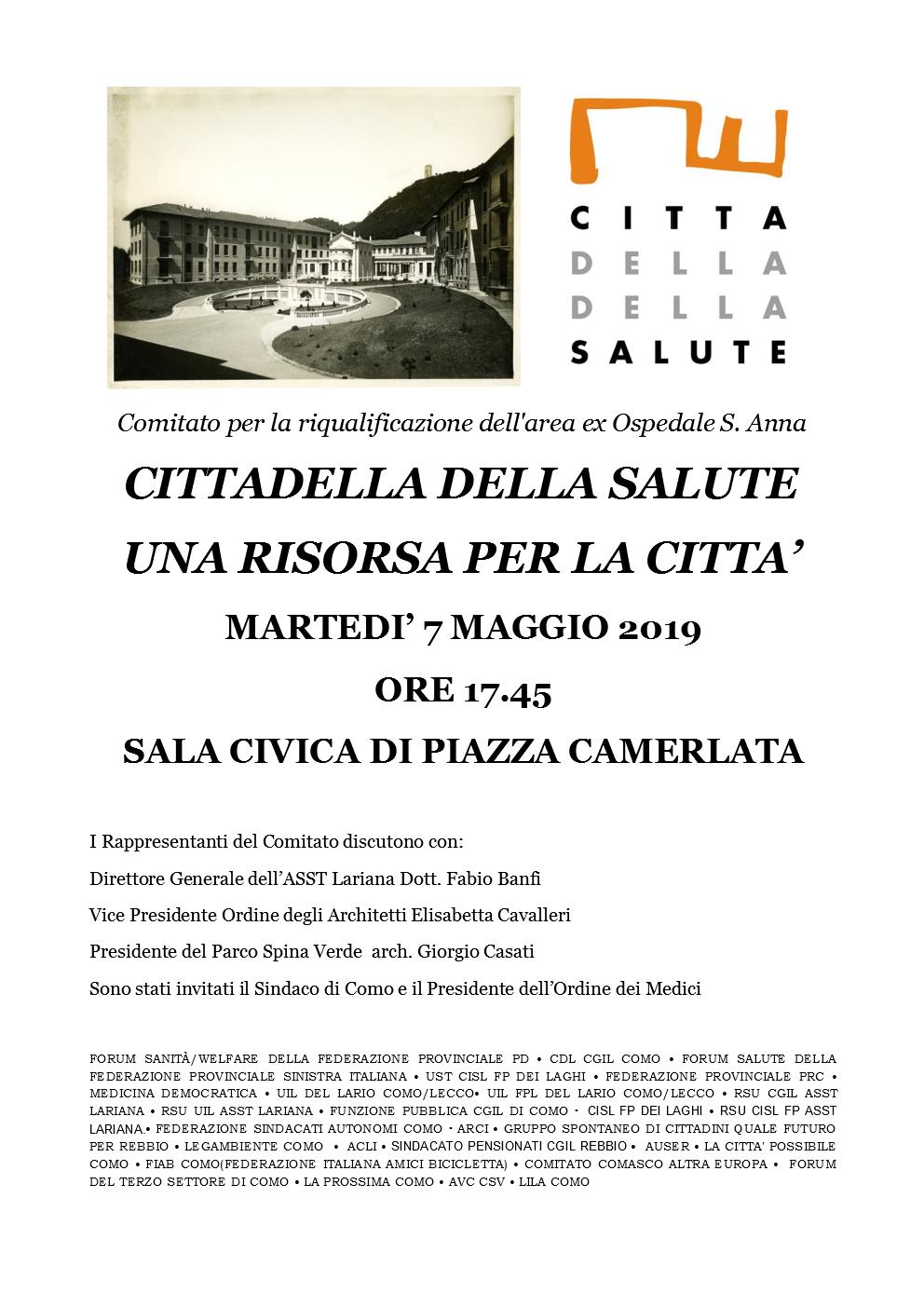 LOCANDINA DEL 7 MAGGIO 2019
