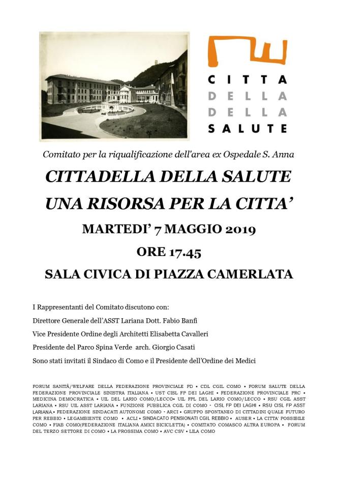 LOCANDINA DEL 7 MAGGIO 2019